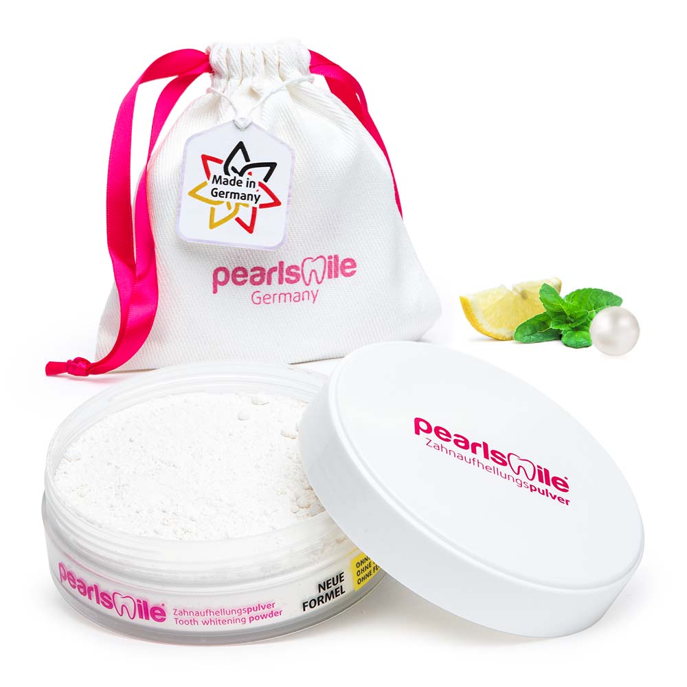PearlSmile powder: Fluoride-free teeth whiteningoral care